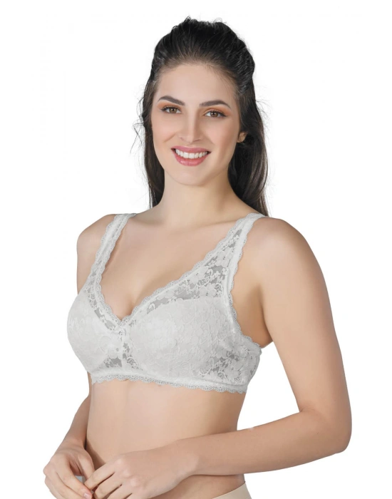 EKRU MI Emay 188 B Pedli Dantelli Telli Toparlayıcı Sütyen