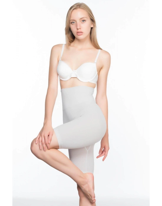 EKRU MI Emay 3200 Pantolon Altı Soft Double Boxer Korse