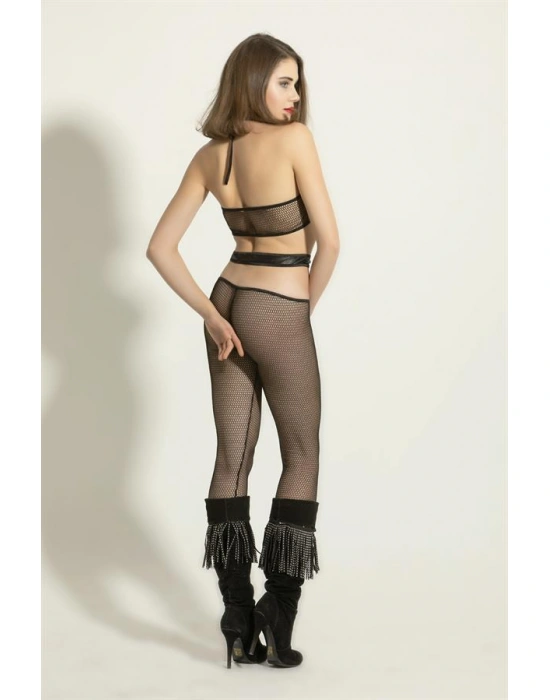 FANTEZİ FİLE VÜCUT ÇORABI SİYAH (MGP6100)