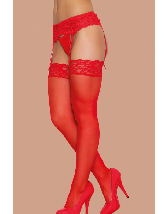 Fantezi Jartiyer Takım Dantelli Beyaz  80831