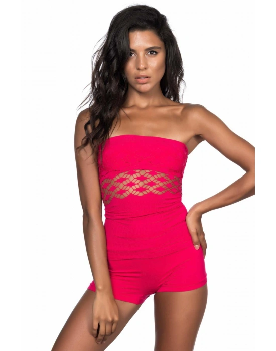 FUŞYA MI Emay 5035 Fantazi Straplez Atlet Korse