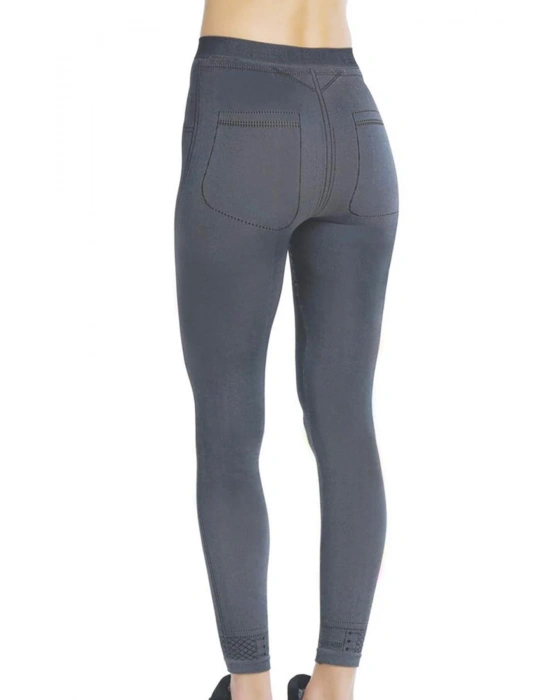 GRİ Mı 3825 Bayan Sporcu Tayt