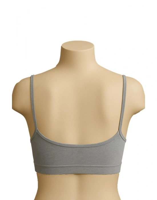 GRİ MI Emay 1815 6'Lı Pedli Alıştırma Sütyeni