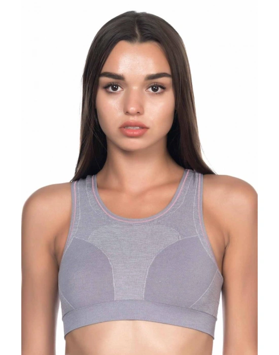 GRİ MI Emay 4026 Double Sporcu Büstiyer