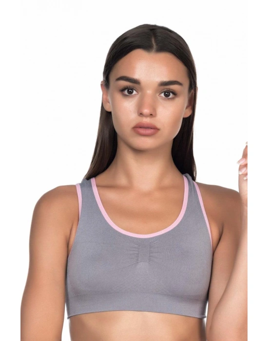 GRİ PEMBE MI Emay 4024 Double Toparlayıcı Büstiyer