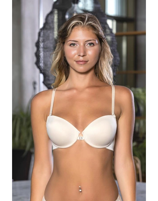 GÜNLÜK KULLANIMA UYGUN ÖNDEN KLİPSLİ SÜTYEN TEN (MGP1660)