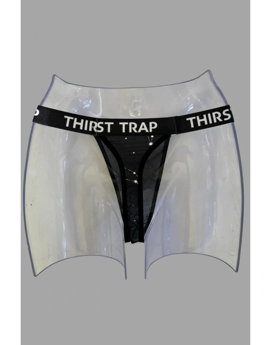 İp Kenar Yazılı String Külot  81902