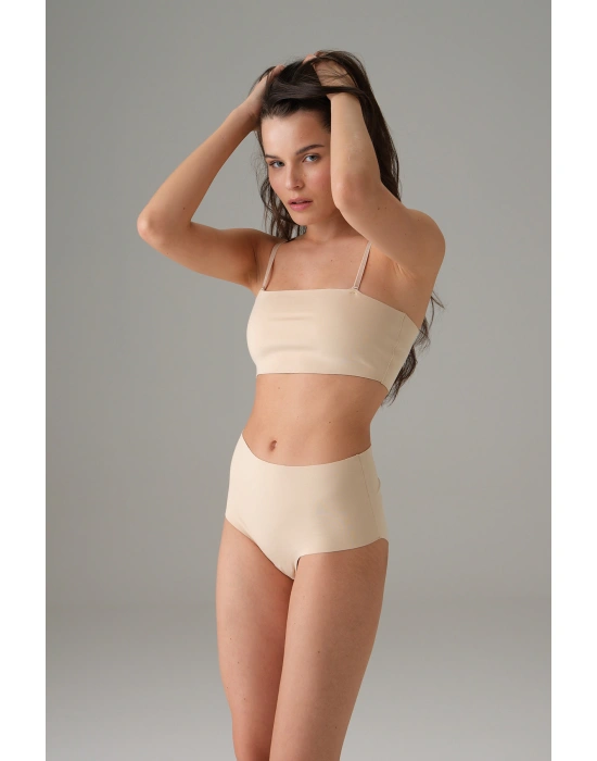 Kadın Ten Invisible Askılı Büstiyer 5583