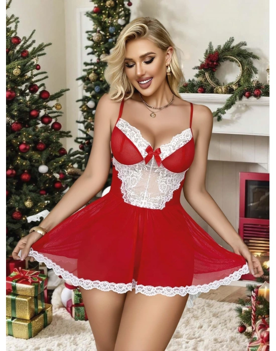 Kadın Yılbaşı Özel Üretim Fantezi Kostüm 2254