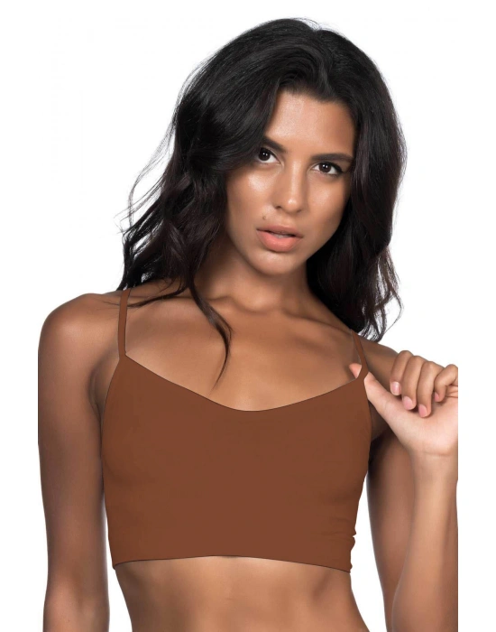 KAHVE MI Emay 4003 Soft İp Askı Büstiyer