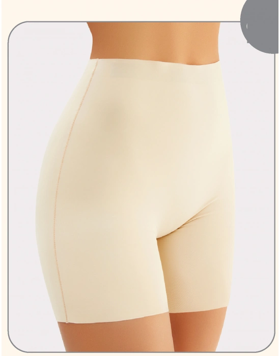 Miss Flex Ten Lazer Kesim Yüksek Bel Boxer 6007