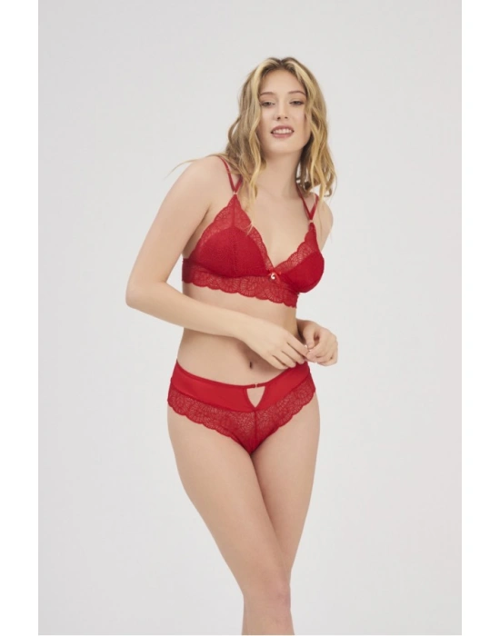 MOONLIGHT 8008 BALENSİZ DESTEKSİZ KIRMIZI TAKIM