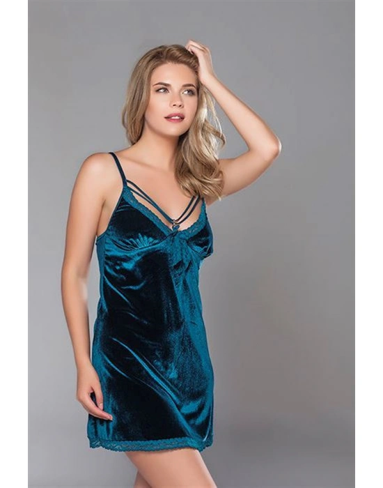 Moonlight Kadife Fantazi Gecelik 288