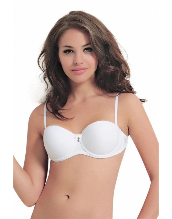 Nbb 3616 Sırtı Şeffaf Straplez Sütyen