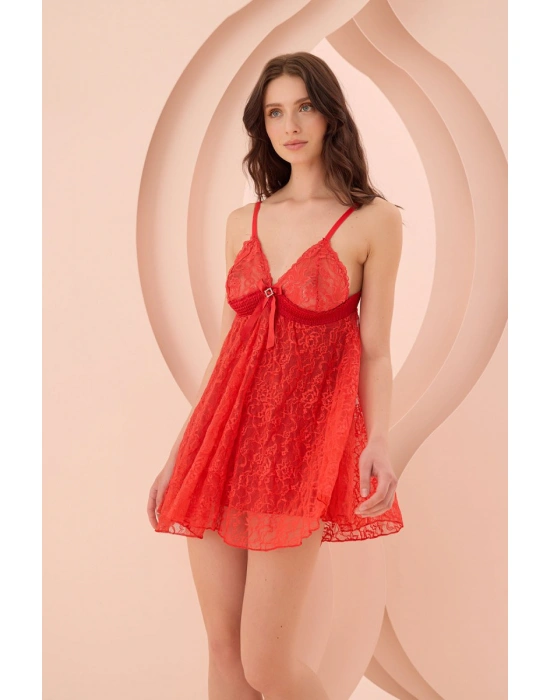 Nbb 3963 Dantel Etekli Babydoll