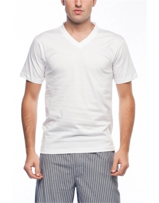 Nbb 707 Erkek Atlet Kısa Kollu V Yaka