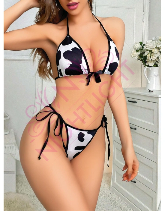 Nightlight Dalmaçyalı Fantazi Sütyen Külot Takım