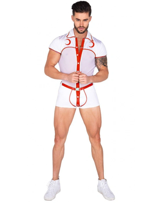 NURSE ERKEK FANTEZİ KOSTÜM 9007