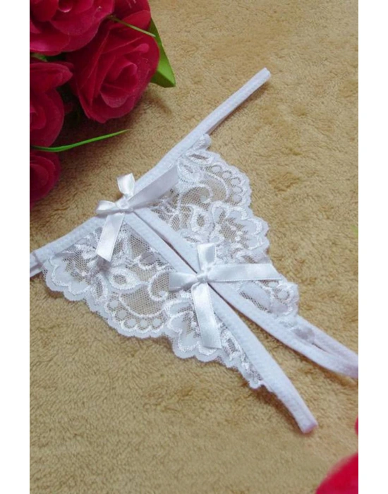 Ortası Acık Fantezi Tanga Şık Külot 81017