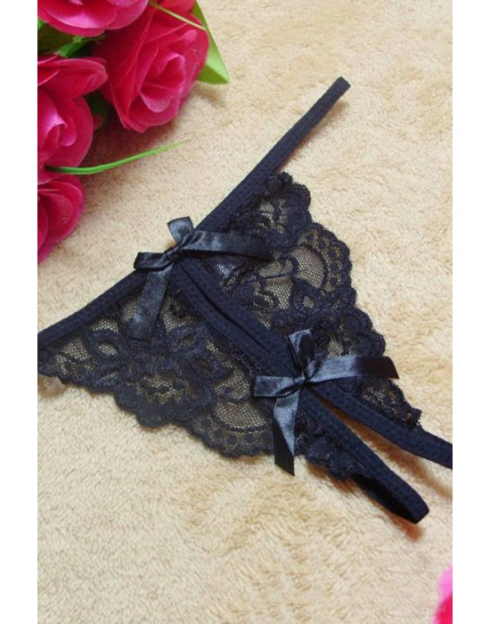 Ortası Acık Fantezi Tanga Şık Külot 81017