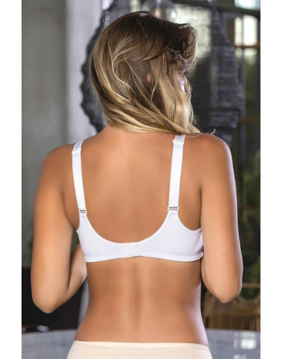 PAMUKLU EMZİRME SÜTYENİ BEYAZ (MGP1080)