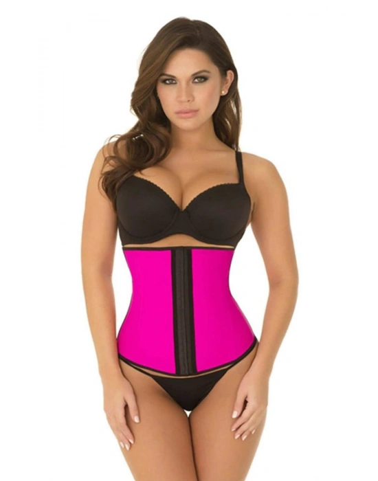 PEMBE MI 9161 Agraflı Bel Korse