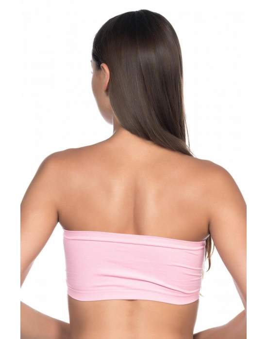 PEMBE MI Emay 4002 Soft Straplez Büstiyer