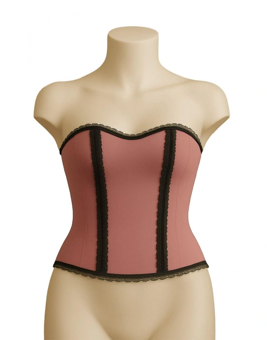 PEMBE MI Emay 9155 F Fırfırlı Terletici Büstiyer