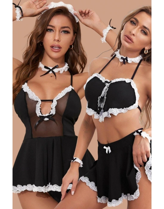 Şık Fantezi Kostüm İkli Set 50897-50899