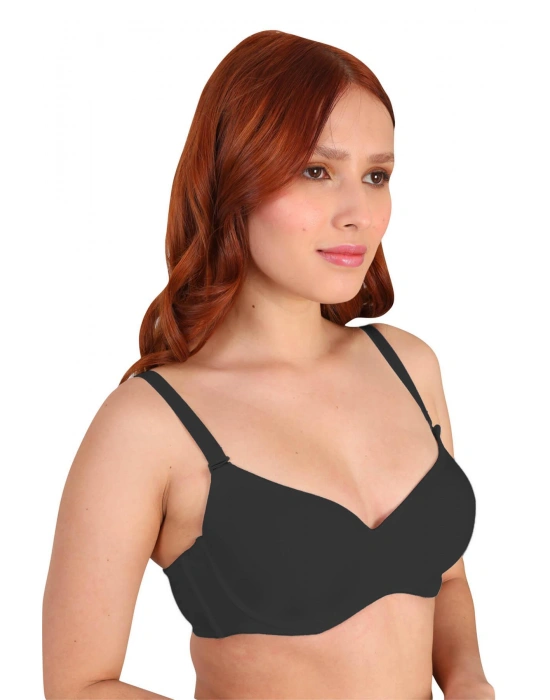 SİYAH MI 190C Pedli Balenli Sütyen