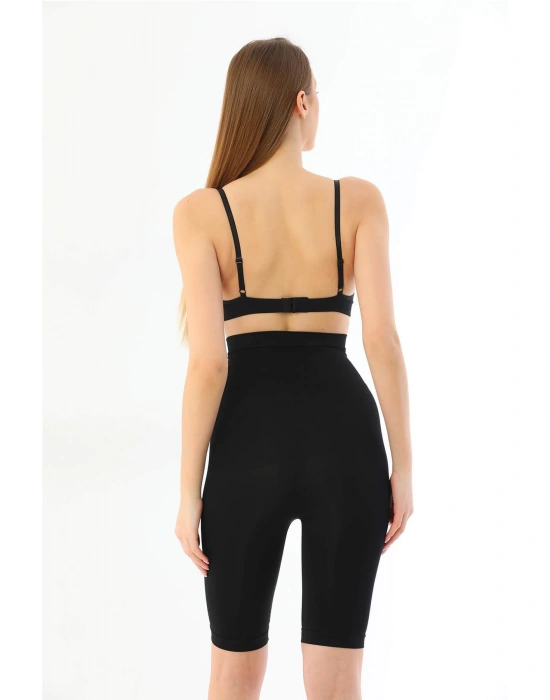 SİYAH MI 2037 Yüksek Bel Uzun Paçalı Özel Korse