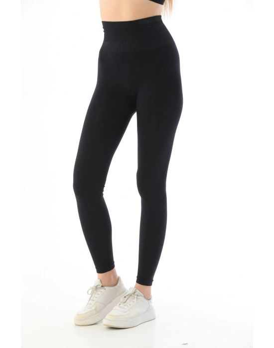 SİYAH MI 3905 Yüksek Bel Toparlayıcı Tayt