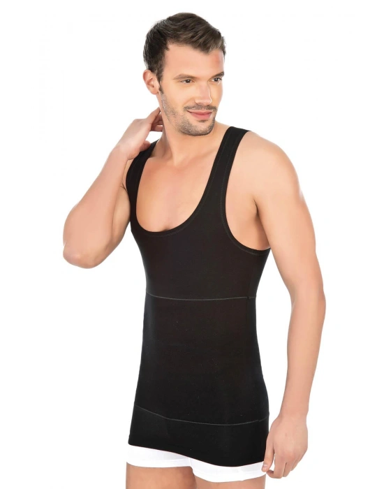 SİYAH MI Emay 1400 Modal Cotton Erkek Atlet Korse