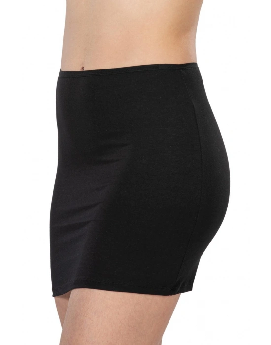 SİYAH MI Emay 1437 Modal Cotton Mini Jupon