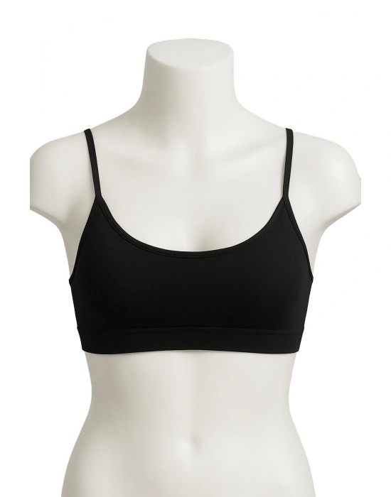 SİYAH MI Emay 1815 6'Lı Pedli Alıştırma Sütyeni