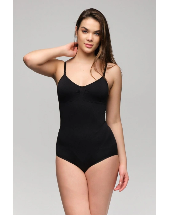 SİYAH MI Emay 1925 Soft Pedli Çıtçıtlı Body