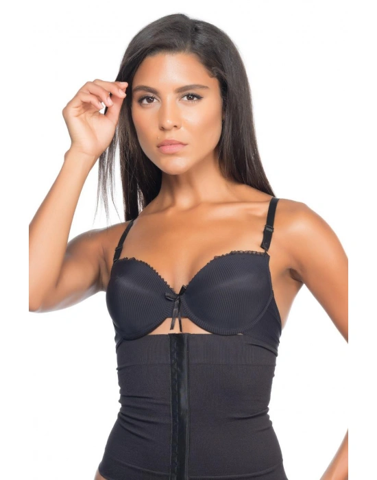 SİYAH MI Emay 2026 Agraflı Korse