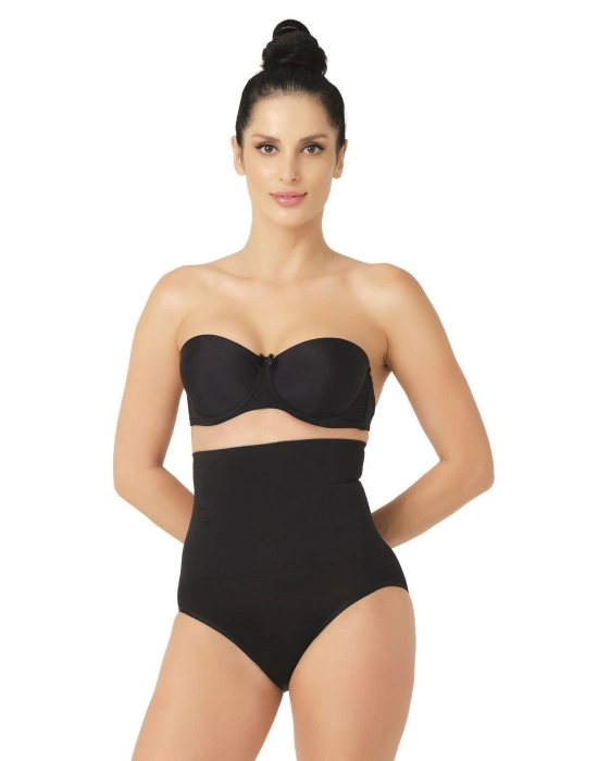 SİYAH MI Emay 2029 Masajlı Double Slip Korse