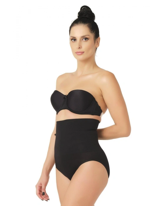 SİYAH MI Emay 2029 Masajlı Double Slip Korse