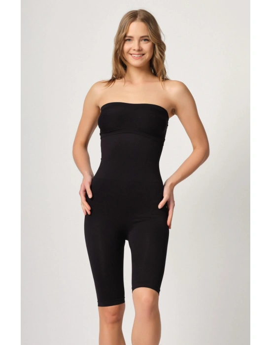 SİYAH MI Emay 2044 Yüksek Bel Double Uzun Paçalı Korse