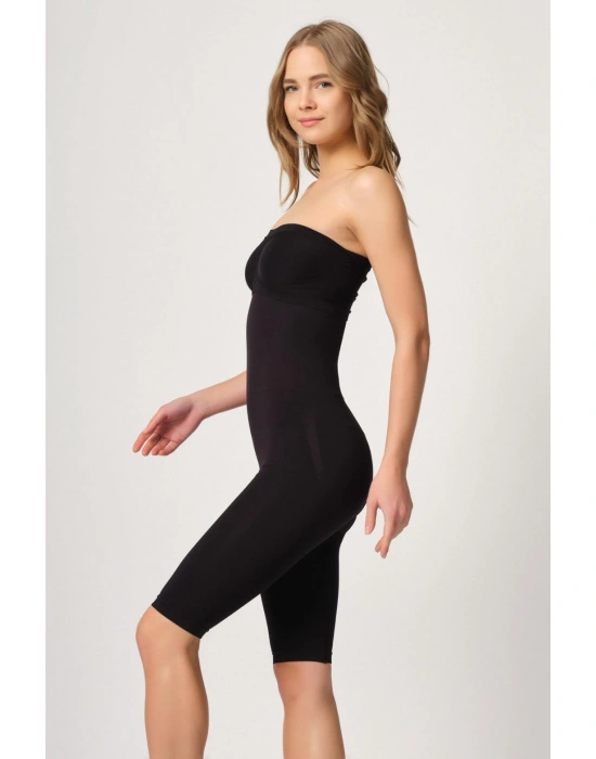 SİYAH MI Emay 2044 Yüksek Bel Double Uzun Paçalı Korse