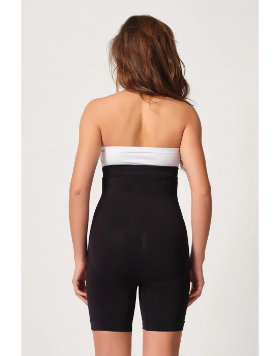 SİYAH MI Emay 2087 Önden Agraflı Paçalı Korse