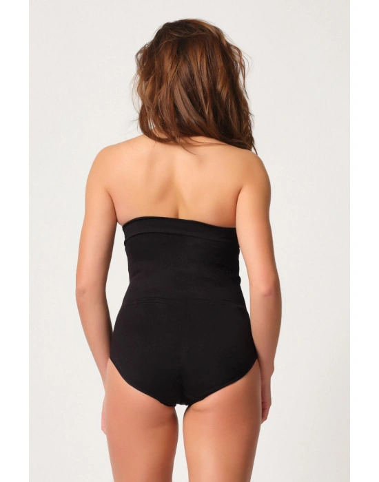 SİYAH MI Emay 2088 Önden Agraflı Slip Korse