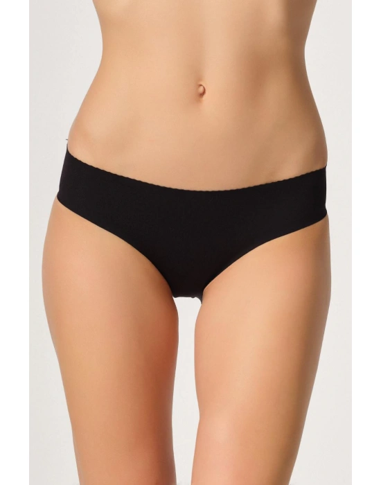 SİYAH MI Emay 2701 Lazer Düşük Bel Külot Korse