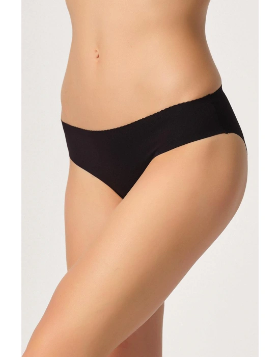 SİYAH MI Emay 2701 Lazer Düşük Bel Külot Korse