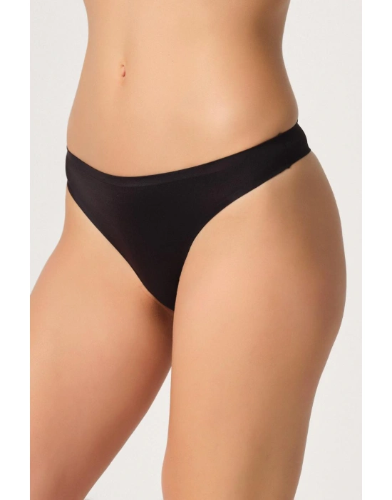 SİYAH MI Emay 2802 Yapıştırma Lazer Kesim String Külot