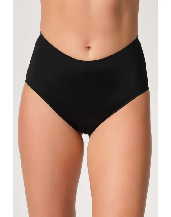 SİYAH MI Emay 2804 Yapıştırma Lazer Brezilya Slip