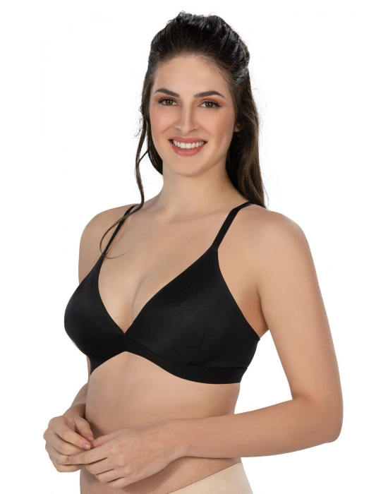 SİYAH MI Emay 2809 Lazer Kesim Yapıştırma İz Ypmz Sütyen