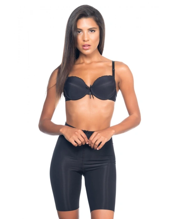 SİYAH MI Emay 2817 Yüksek Bel Paçalı Lazer Korse