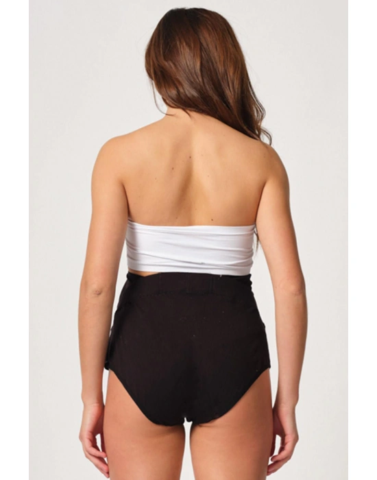 SİYAH MI Emay 2825 Cotton Hamile Karın Destekleyici Slip Korse